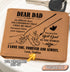 Sentimental dad keepsake wallet
