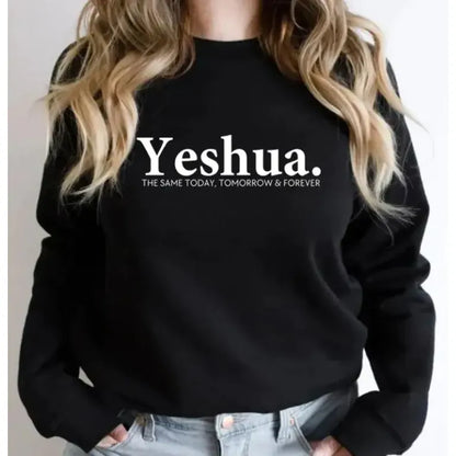 Vintage Yeshua Christian Sweatshirt Christian Apparel Faith
