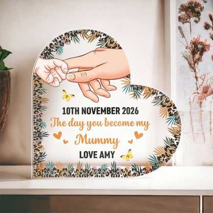 First Mother’s Day Nursery Decor Plaque