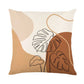 Nordic Morandi Abstract Lines Throw Pillowcase 17.71in