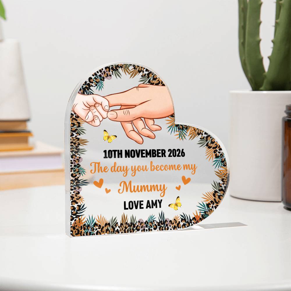 Custom Date Mother’s Day Keepsake
