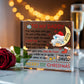 To My Daddy 1st Christmas 2025 Acrylic Block – Baby’s First Christmas Gift from Son or Daughter