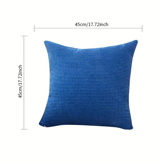 Solid Color Super Soft Flannel Pillowcase for Home Decor