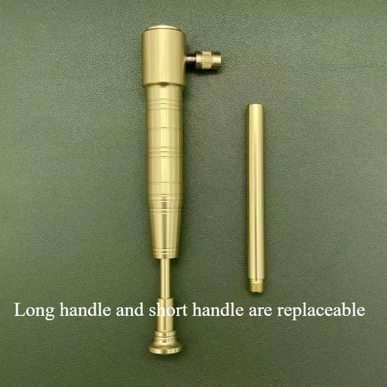 Retro Flashlight Kerosene Lighter Handle Extended Multi-Function Lighter Outdoor Cool Special Ignition Tool