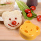2Pcs Sandwich Mould Bear Cat Rabbit Car Shaped Bread Mold Cake Biscuit Embossing Device Crust Cookie Cutter Baking Pastry Tools