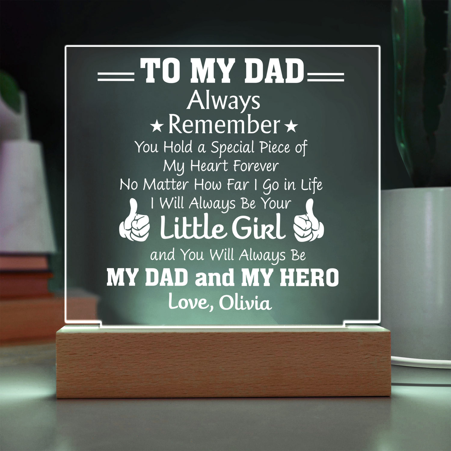 Birthday gift for dad from daughter
