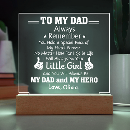 Birthday gift for dad from daughter
