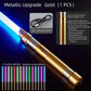 15-Color 2-In-1 Rechargeble Light Saber with Smooth Swing - Glow Light up Toy Motion Control RGB Lightsaber with Sounds, Ultimate Halloween & Christmas Gift