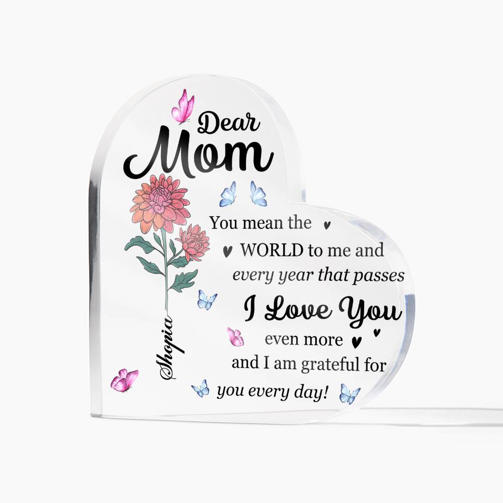Custom Name Mother’s Day Gift for Mom
