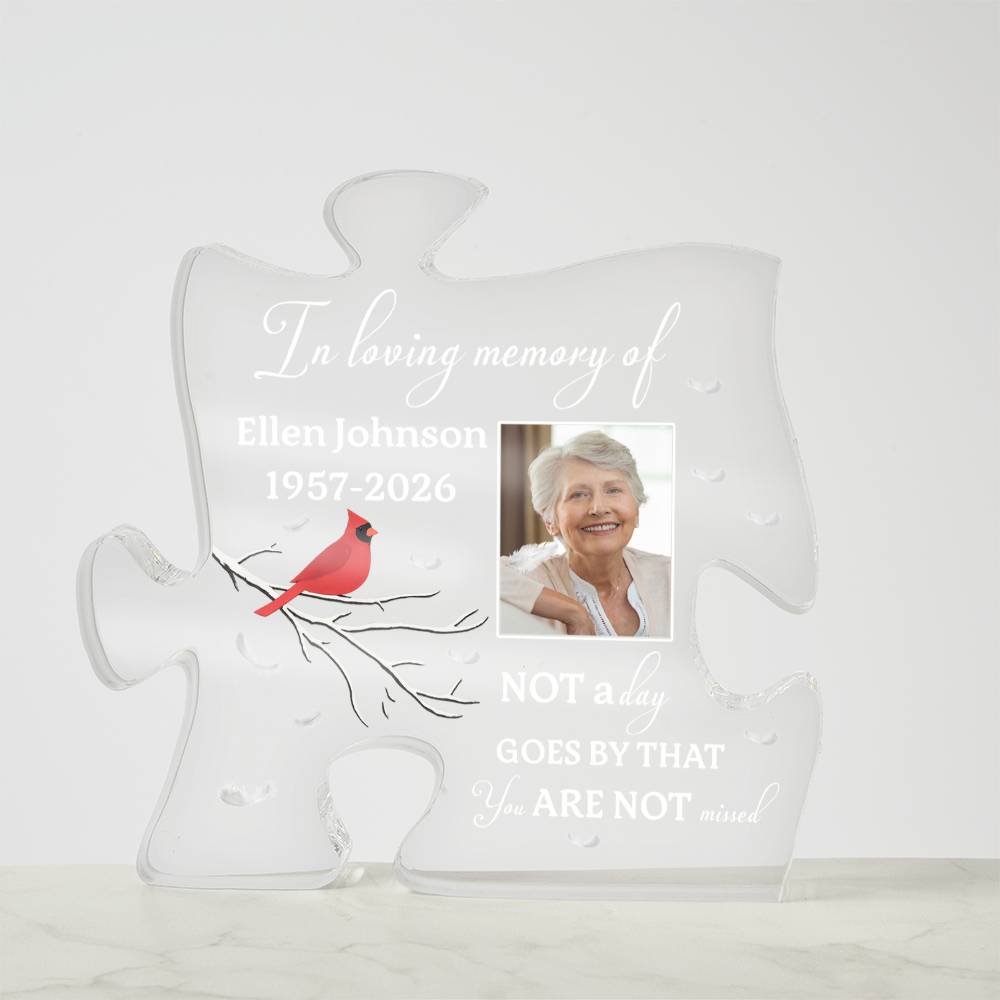 Acrylic Puzzle Plaque