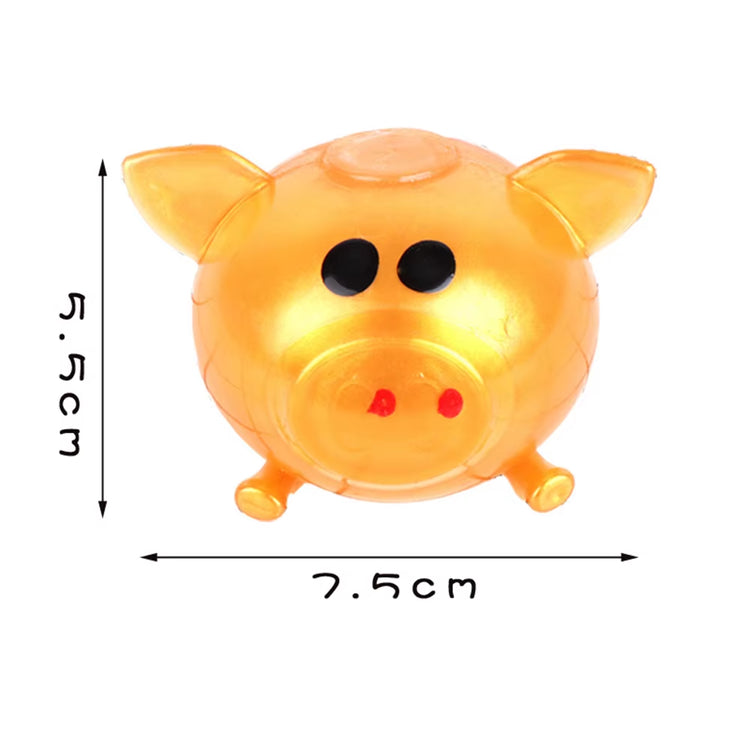 1Pcs Sticky Jello Pig Cute anti Stress Splat Venting Water Pig Vent Toy Squishy Antistress Pressure Relief Toy
