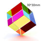 Color Cube Prism 30 50 60 40Mm Crystal Magic Cmy Cube