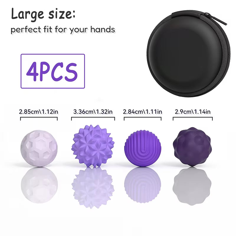 Large Size Magnetic Balls Fidget Toy Kid Autism Calming Sensory Toy Adults Anti-Stress Textures Roller Fingertip Fidgeting Game