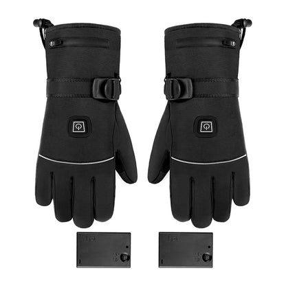 Electric Heated Winter Gloves - Touchscreen Thermal Skiing