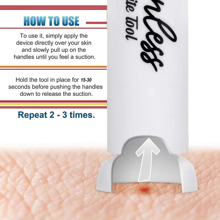 Vacuum Venom Suction Tool Remover Bug Bites Bee Wasp Stings Natural Insect Bite Relief Outdoor Emergency Survival Kit