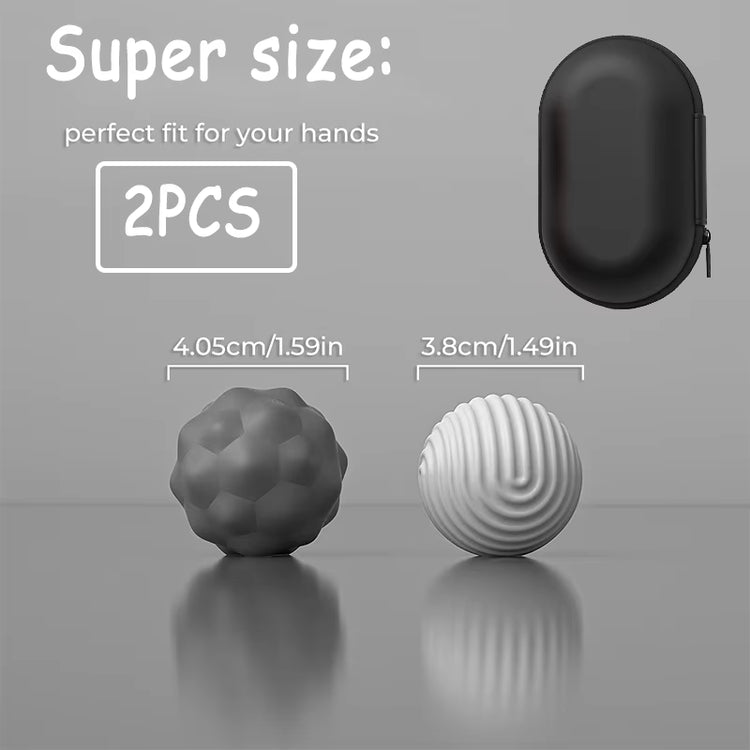 Large Size Magnetic Balls Fidget Toy Kid Autism Calming Sensory Toy Adults Anti-Stress Textures Roller Fingertip Fidgeting Game