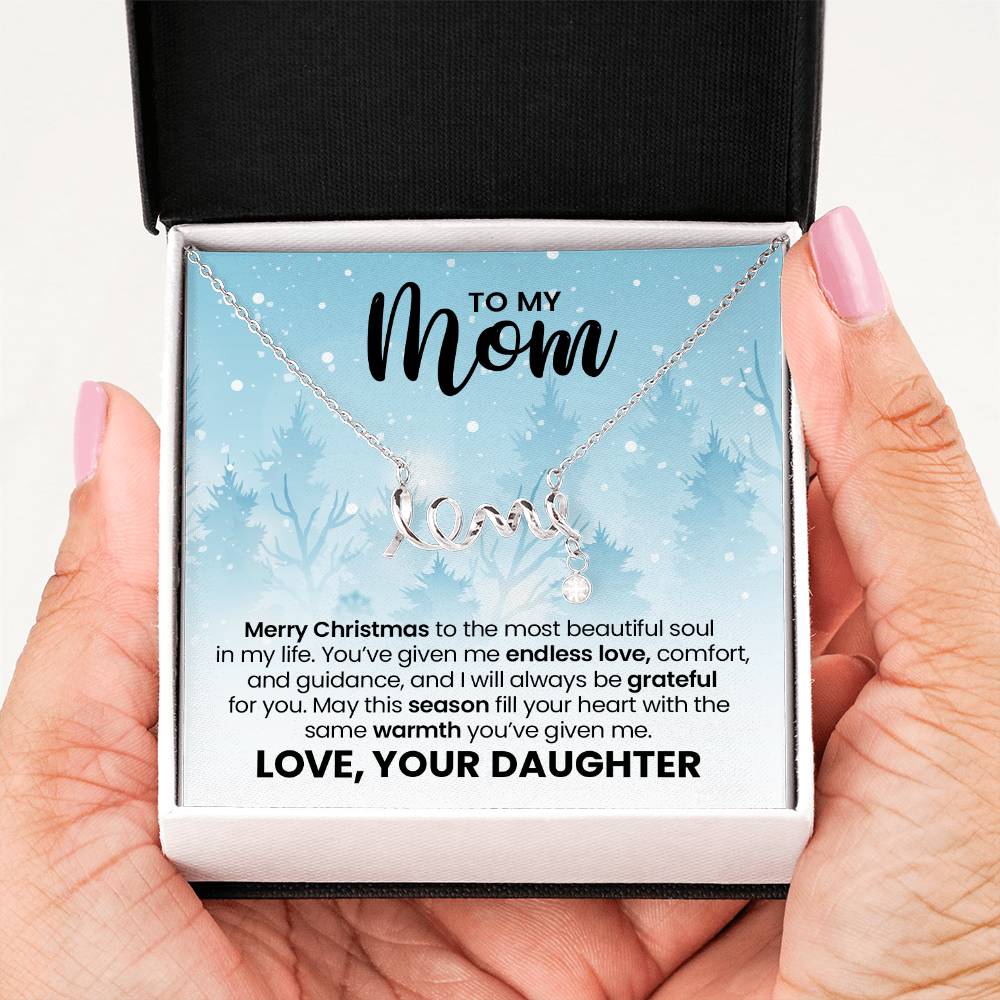 Love Necklace for Mom from Daughter