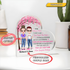Custom couple keepsake expressing love forever and always