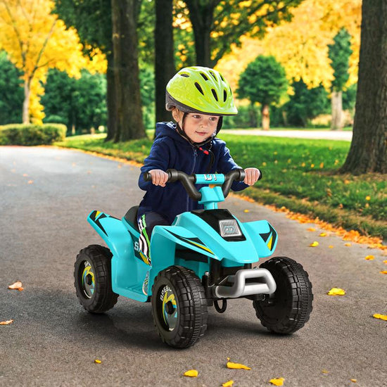 CIPACHO 6V Kids Ride on Electric ATV, Ride Car with 4 Wheels, Ride-On Toy for Toddlers 3-5 Boys & Girls