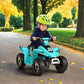 CIPACHO 6V Kids Ride on Electric ATV, Ride Car with 4 Wheels, Ride-On Toy for Toddlers 3-5 Boys & Girls