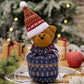 Christmas Knitted Gift Bags Set Apple Doll Elk Santa Bear Design Candy Storage Xmas Party Favors New Year Holiday Gifts