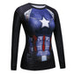 Fitness Apparel, Tight-Fitting Long Sleeve T-Shirt