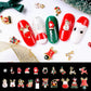 Goya Christmas Nail Art Accessories with Snowflake Design