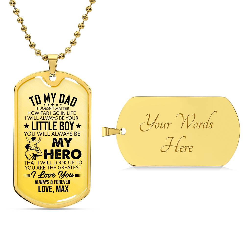 Meaningful gift for dad from son
