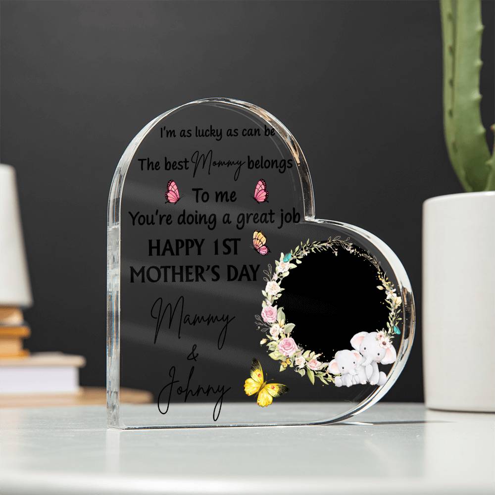 New Mom Personalized Plaque
