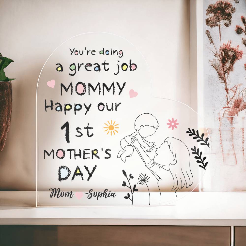 First Mother’s Day Nursery Decor Gift