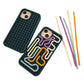 Stress-Relieving Phone Case - Silicone Maze Fidget Cover (5 Colors)