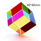 Color Cube Prism 30 50 60 40Mm Crystal Magic Cmy Cube