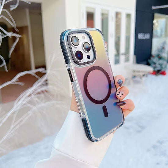 Vibrant Color-Changing Chameleon Case with Super Magnetic MagSafe for iPhone 17, 16 Pro, 15 Pro Max, and More!