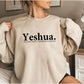 Vintage Yeshua Christian Sweatshirt Christian Apparel Faith