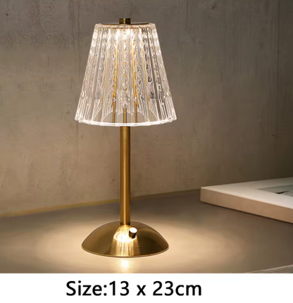 Crystal LED Table Lamp Touch Sensor