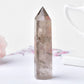 Natural Tea Quartz Crystal Point - Smokey Raw Stone Decor