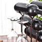 Creative European Iron Wine Rack for Home Decor