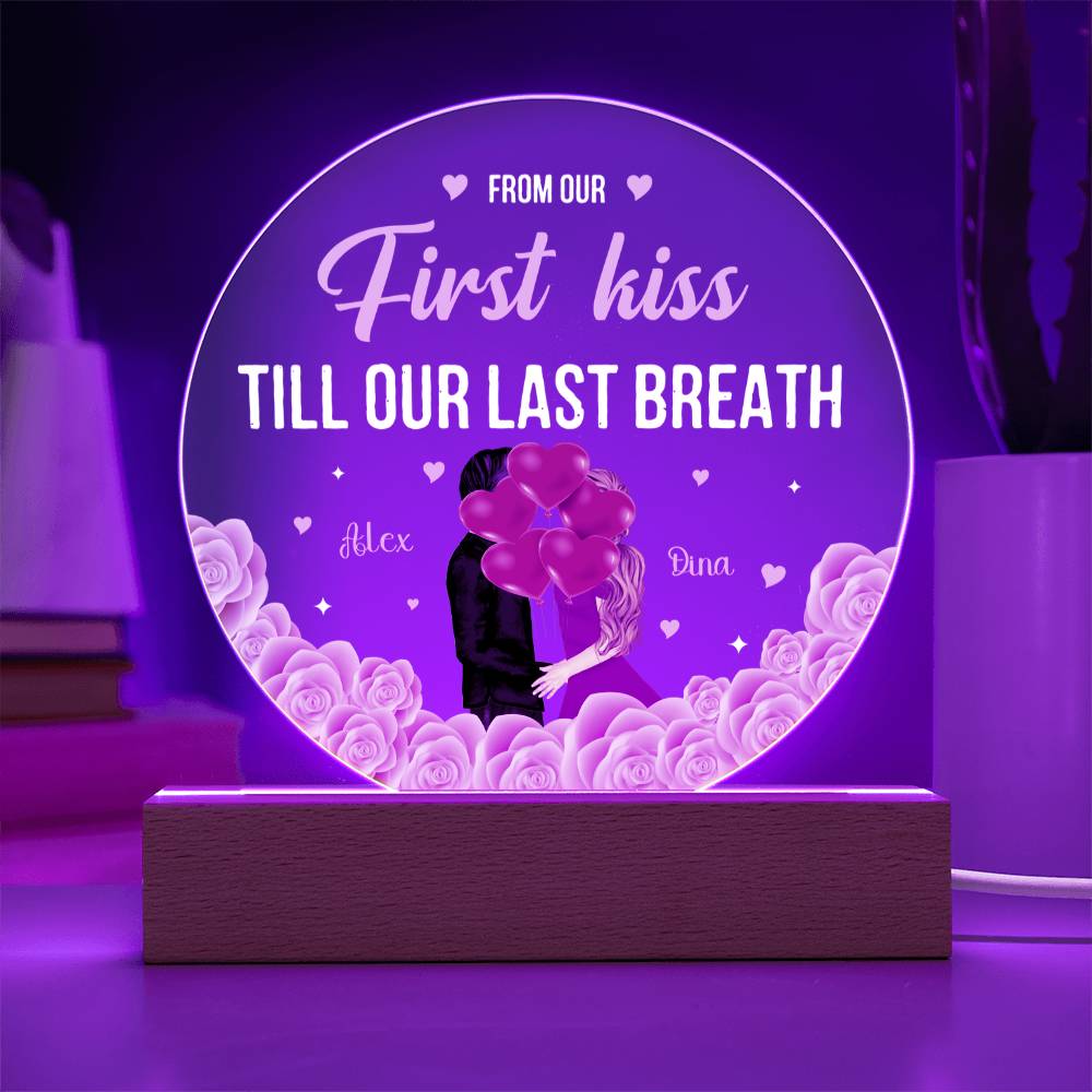 Custom Names Romantic Love Light