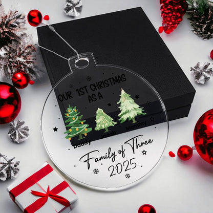 Personalized Family Photo Ceramic Heart Ornament