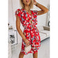 European American Fashion Print Women&