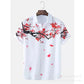 Men’s Japanese Cherry Blossom Button Down Hawaiian Shirt