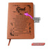Personalized dad notebook gift