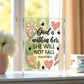 God Is Within Her Acrylic Plaque – Psalm 46:5 Scripture Gift | Christian Encouragement Decor for Women of Faith