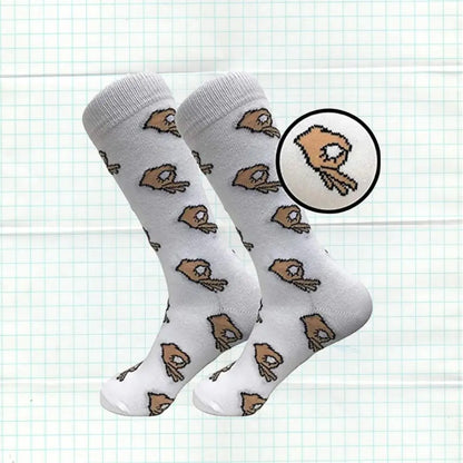 Autumn Winter Knitted Ankle Socks (Finger Socks)