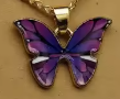 Elegant Butterfly Pendant Necklace
