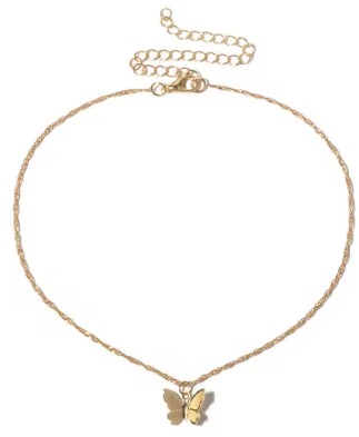 Elegant Butterfly Pendant Necklace