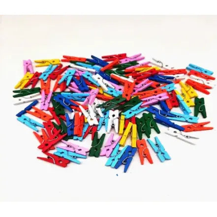 Creative Wooden Cartoon Photo Clips and Hangers