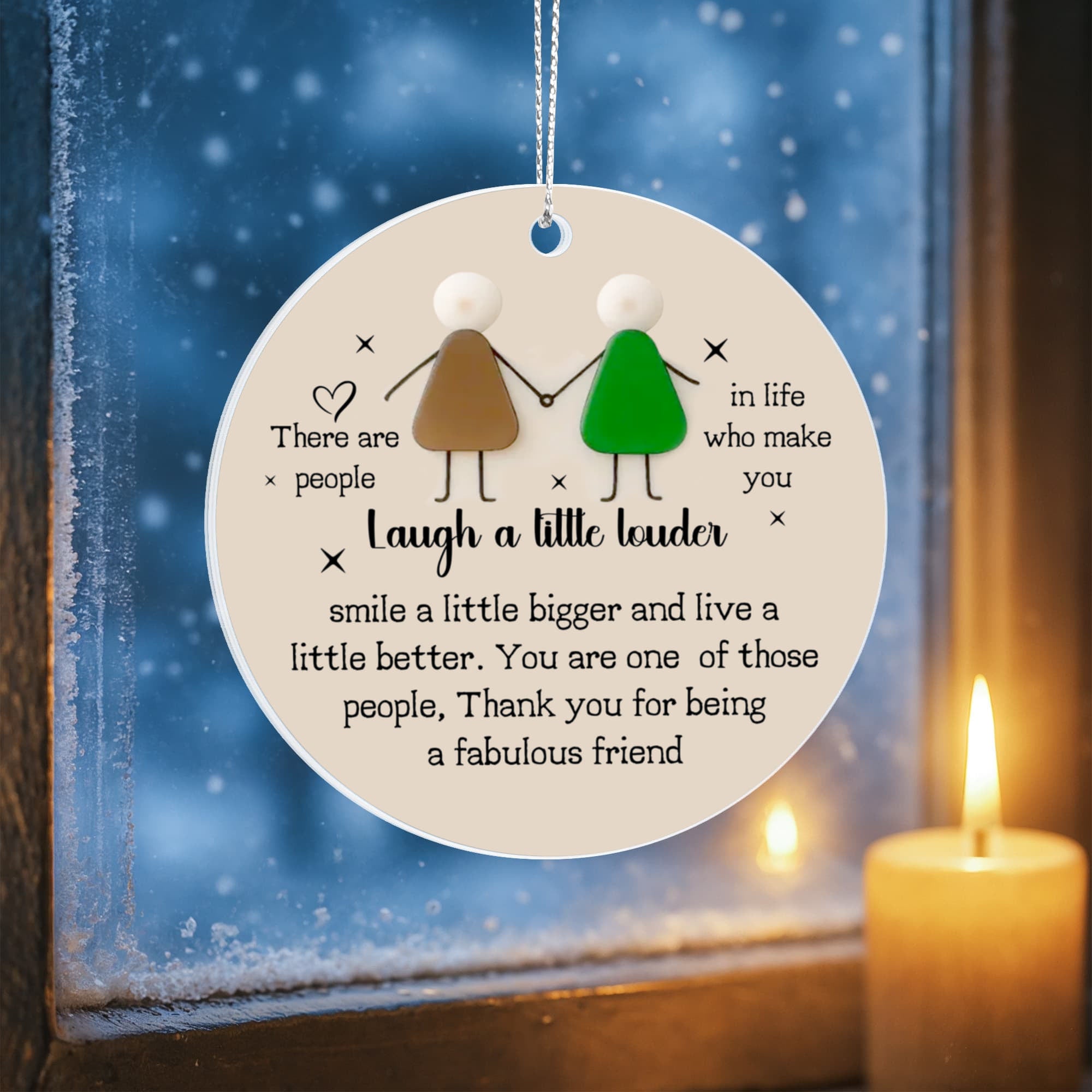 Inspirational Friendship Quote Decoration