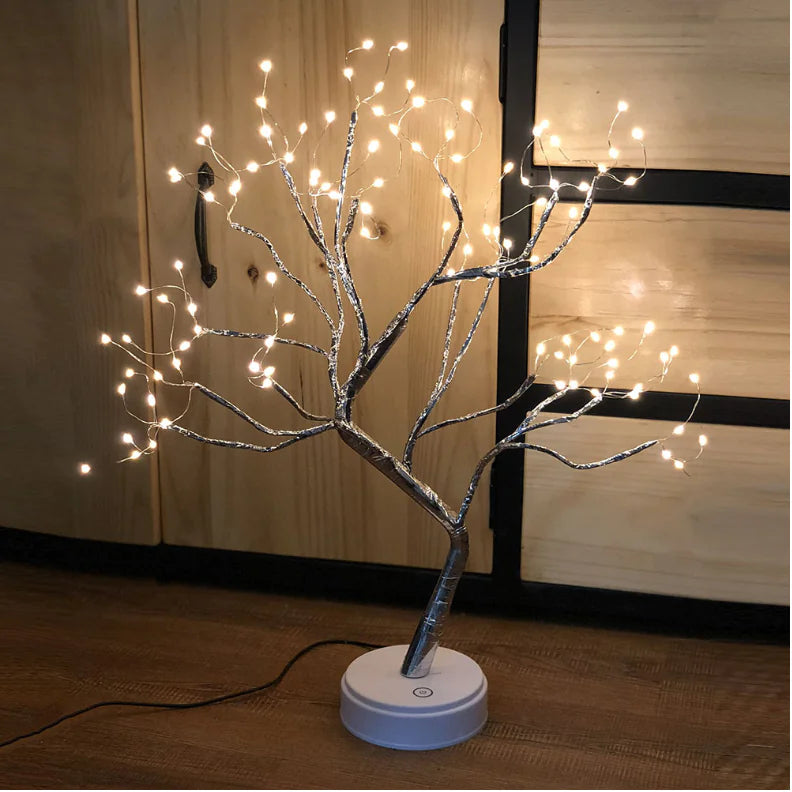 LED Sparkling Bonsai Tree Light – Fairy Spirit Desktop Lamp