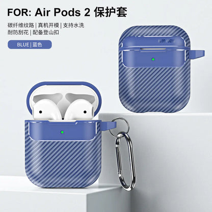 Carbon Fiber Protective Case for AirPods Pro, 2, and 3